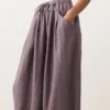 Pantalones de globo 100 % lino