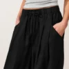 Pantalones de globo 100 % lino