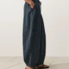 Pantalones de globo 100 % lino Pantalones de globo 100 % lino