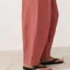 Pantalones de globo 100 % lino Pantalones de globo 100 % lino