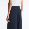 Pantalones de modal Soft Touch con detalle de rayas marineras