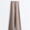 Pantalones de pierna ancha a rayas con modal Soft Touch