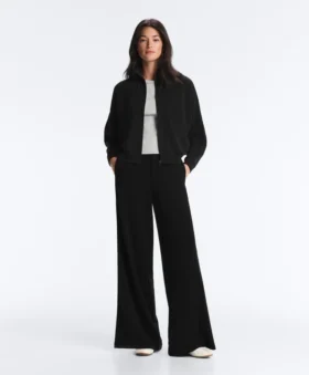 Chaqueta Soft Touch de modal suave con dobladillo