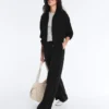 Chaqueta Soft Touch de modal suave con dobladillo