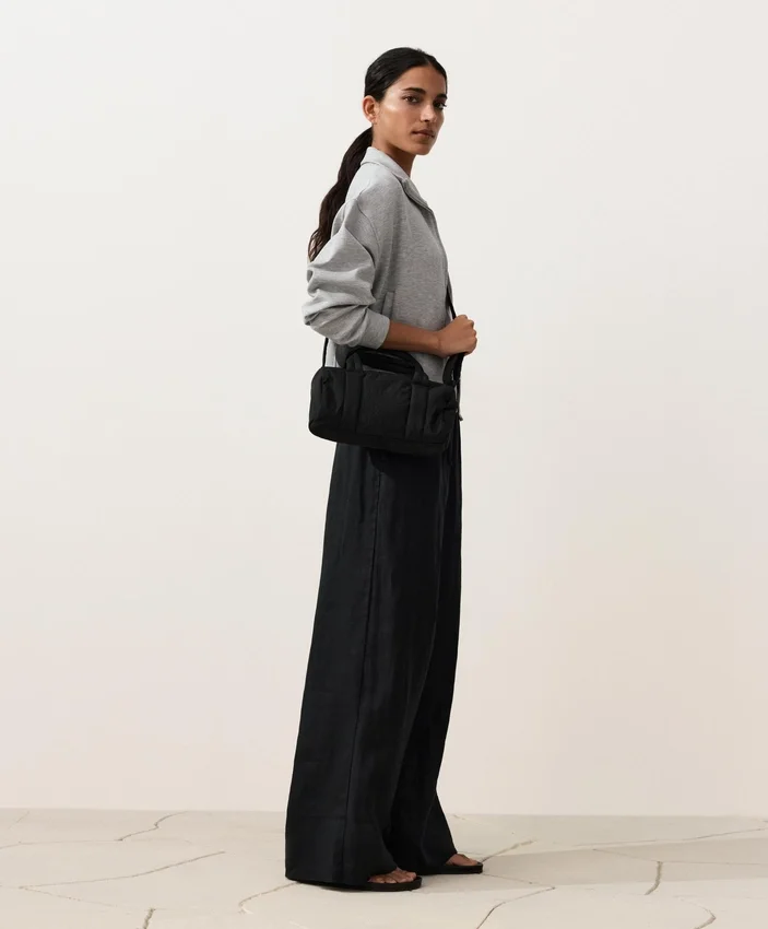Pantalones de pierna recta 100 % lino Pantalones de pierna recta 100 % lino