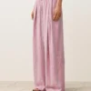 Pantalones de pierna recta a rayas Pantalones de pierna recta a rayas
