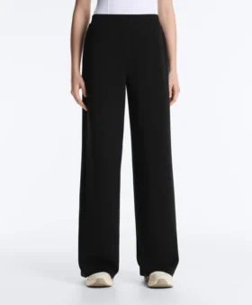 Pantalones de pierna recta a rayas con modal Soft Touch