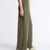 Pantalones de pierna recta a rayas con modal Soft Touch