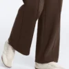 Pantalones de piqué ajustados de talle bajo con algodón Pantalones de piqué ajustados de talle bajo con algodón