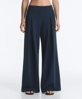 pantalones de piqu de pierna ancha con algodn 1 1 280x339 - Pantalones de piqu&eacute; de pierna ancha con algod&oacute;n