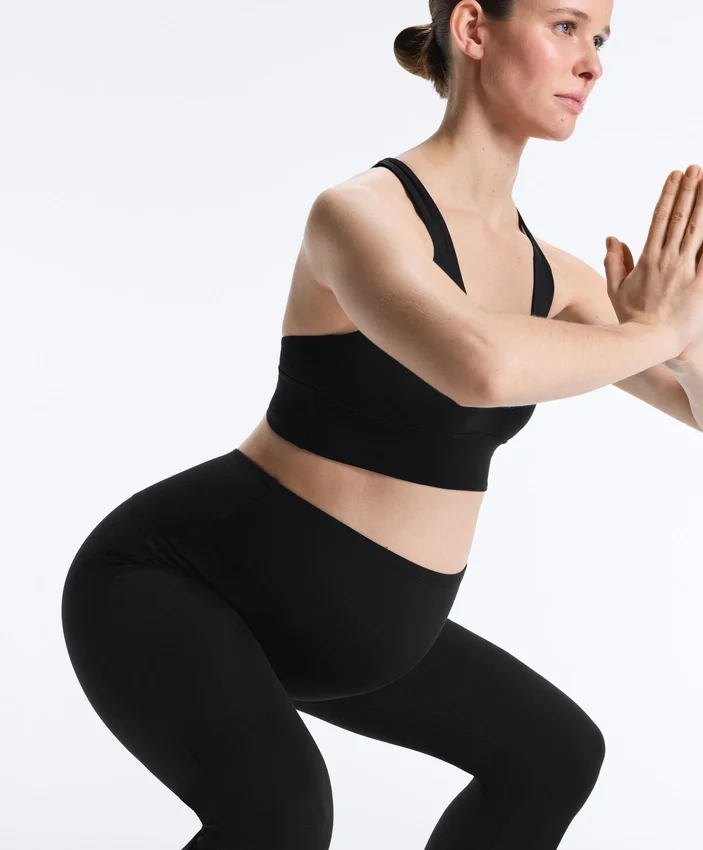 Pantalones de premamá Comfortlux de 80 cm con corte acampanado Pantalones de premamá Comfortlux de 80 cm con corte acampanado