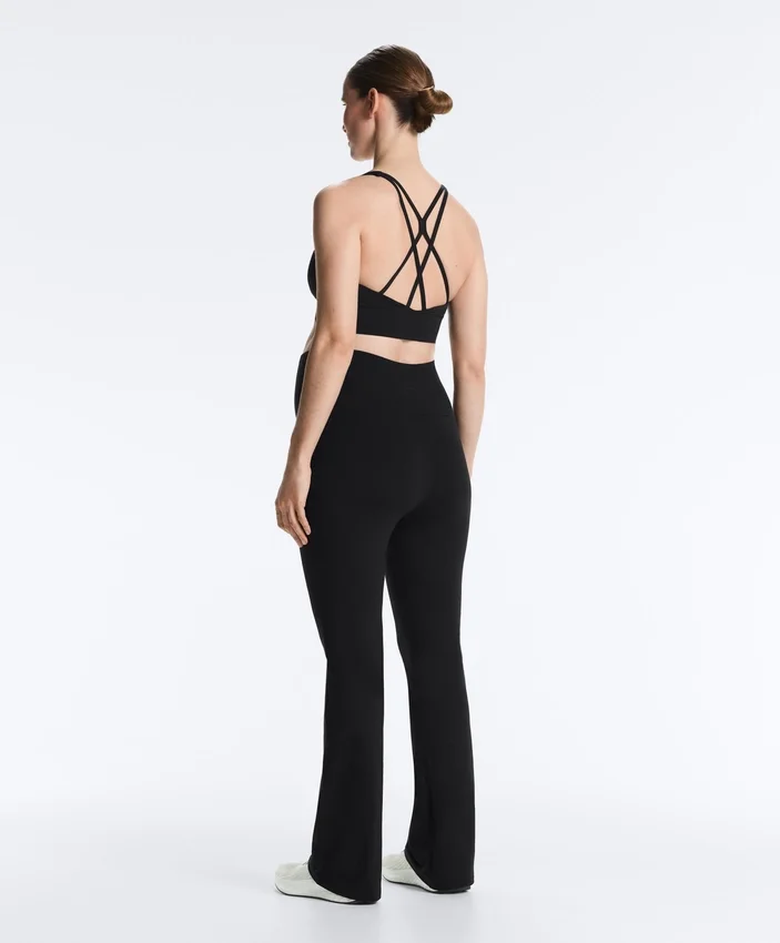 Pantalones de premamá Comfortlux de 80 cm con corte acampanado Pantalones de premamá Comfortlux de 80 cm con corte acampanado