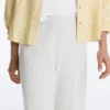 Pantalones de punto de corte recto Pantalones de punto de corte recto