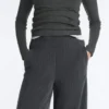 Pantalones de rayas asimétricas con modal Pantalones de rayas asimétricas con modal