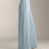 Pantalones de rayas asimétricas con modal Pantalones de rayas asimétricas con modal
