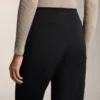 Pantalones de talle alto, cálidos y de pierna recta