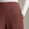 Pantalones de talle alto con ribete y modal Soft Touch