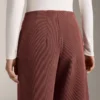 Pantalones de talle alto con ribete y modal Soft Touch