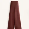 Pantalones de talle alto con ribete y modal Soft Touch