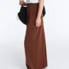 Pantalones largos con modal Soft Touch y detalle de pliegues