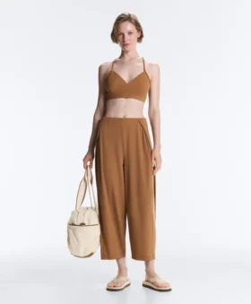 Pantalones largos de talle alto Light Touch