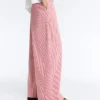 Pantalones rectos a rayas 100 % algodón Pantalones rectos a rayas 100 % algodón