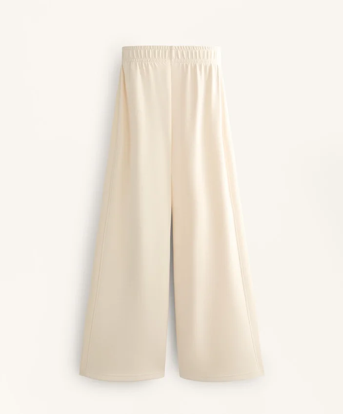 Pantalones rectos con ribete lateral y modal Soft Touch Pantalones rectos con ribete lateral y modal Soft Touch