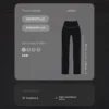 Pantalones rectos de maternidad Comfortlux