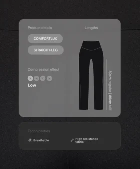 Pantalones rectos de maternidad Comfortlux Pantalones rectos de maternidad Comfortlux