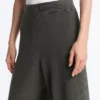 Pantalones rectos de punto acanalado Pantalones rectos de punto acanalado