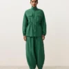 Pantalones tipo globo de mezcla de lyocell y 24 % de lino con costuras Pantalones tipo globo de mezcla de lyocell y 24 % de lino con costuras