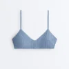 Partes de arriba de bikini a rayas