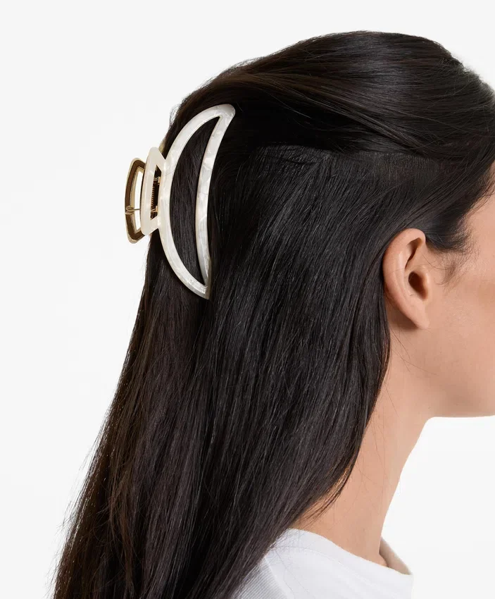 Pinza para el pelo grande metalizada Pinza para el pelo grande metalizada