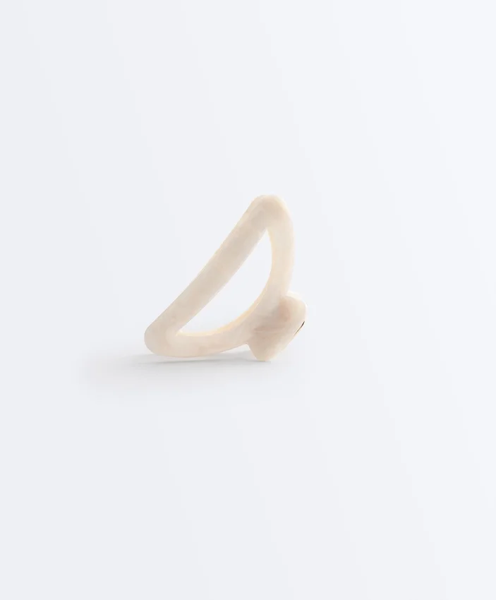 Pinza para el pelo grande metalizada Pinza para el pelo grande metalizada