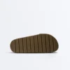 Sandalias de plataforma de piel serraje con hebilla Sandalias de plataforma de piel serraje con hebilla