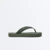 Sandalias de playa con plataforma texturizada