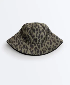 Sombrero impermeable 10K con estampado de leopardo Sombrero impermeable 10K con estampado de leopardo