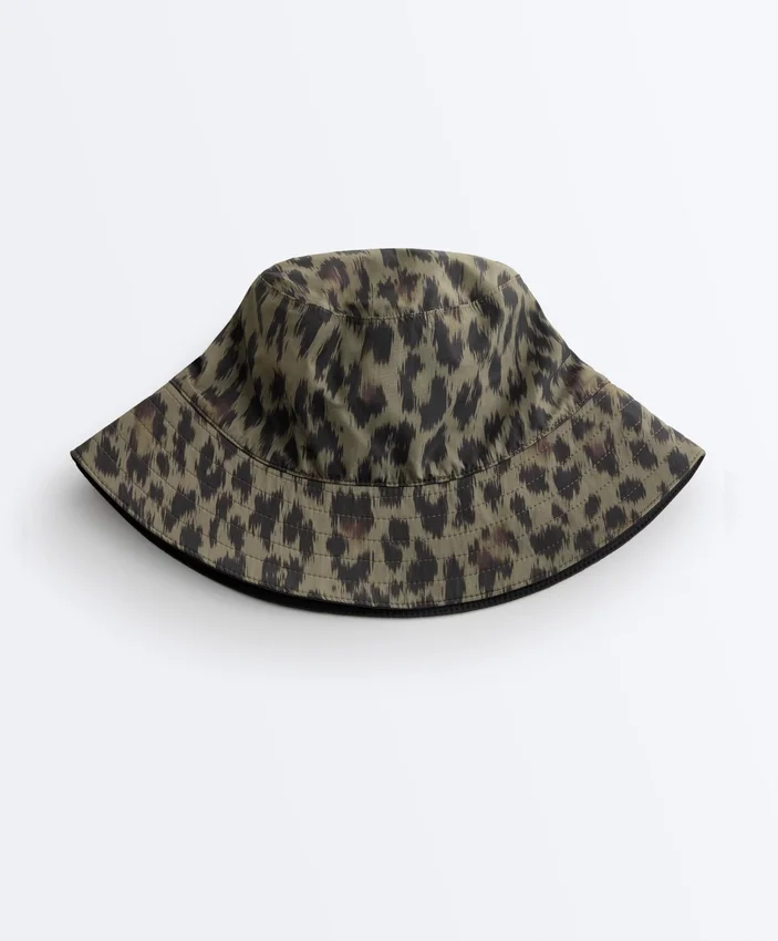 Sombrero impermeable 10K con estampado de leopardo Sombrero impermeable 10K con estampado de leopardo