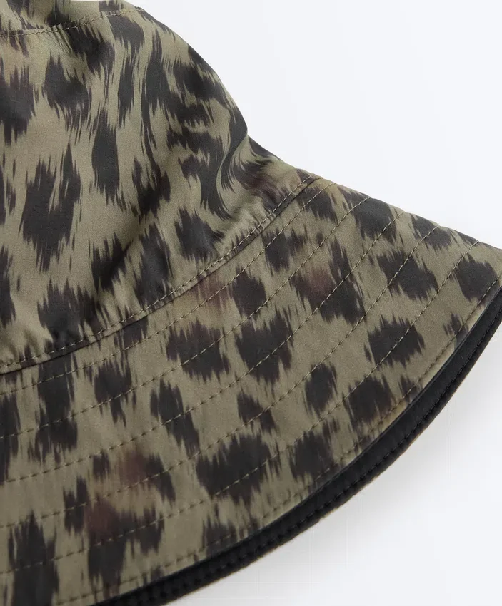 Sombrero impermeable 10K con estampado de leopardo Sombrero impermeable 10K con estampado de leopardo