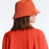Sombreros de pescador reversibles de mezcla de algodón a cuadros Sombreros de pescador reversibles de mezcla de algodón a cuadros
