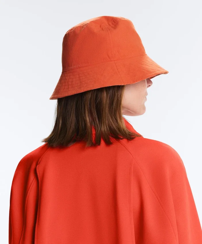 Sombreros de pescador reversibles de mezcla de algodón a cuadros Sombreros de pescador reversibles de mezcla de algodón a cuadros