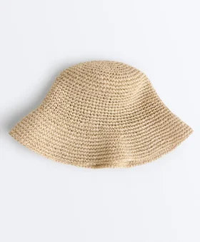Sombreros de pescador trenzados con efecto rafia Sombreros de pescador trenzados con efecto rafia