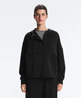 Sudadera con cremallera de modal Soft Touch de tacto suave
