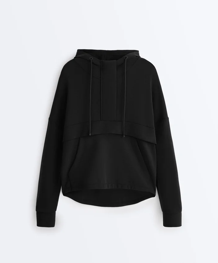 Sudadera con cremallera de modal Soft Touch de tacto suave Sudadera con cremallera de modal Soft Touch de tacto suave