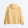 Sudadera con media cremallera, bolsillo delantero, mezcla de lyocell y 24 % de lino
