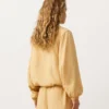 Sudadera con media cremallera, bolsillo delantero, mezcla de lyocell y 24 % de lino