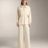 Pantalones rectos con ribete lateral y modal Soft Touch Pantalones rectos con ribete lateral y modal Soft Touch