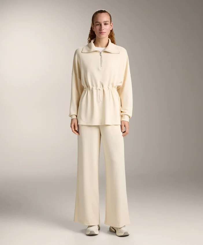 Pantalones rectos con ribete lateral y modal Soft Touch Pantalones rectos con ribete lateral y modal Soft Touch