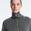 Sudadera con media cremallera y modal Soft Touch Sudadera con media cremallera y modal Soft Touch