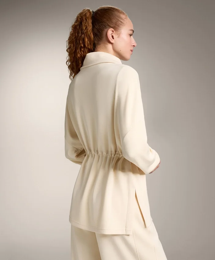Sudadera con media cremallera y modal Soft Touch Sudadera con media cremallera y modal Soft Touch